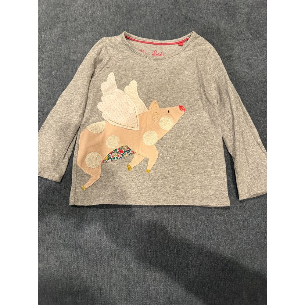 Mini Boden Flying Pig Shirt